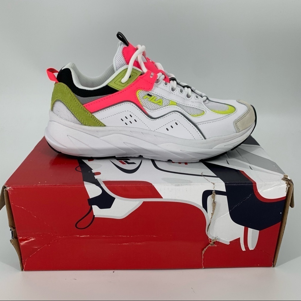 NIB Fila Trigate Plus Wht/Safety Shoe Size‎ 10